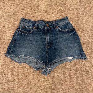 Marine Layer Dark Blue Jean Shorts